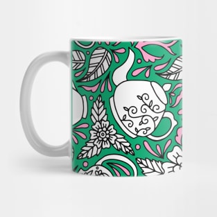 Tea Time Green Mug